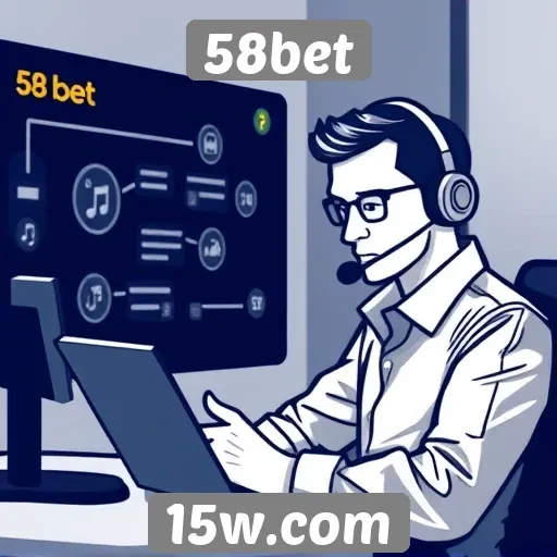 Como funciona o suporte ao cliente do 58bet